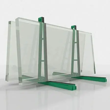 Industrial steel racking